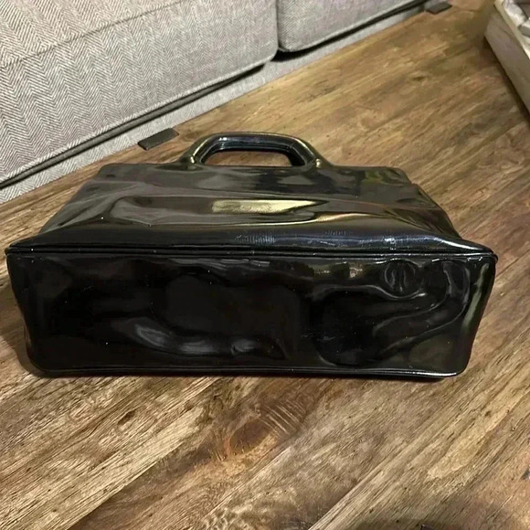 Salvatore Ferragamo Wanda Top Handle Luxury Blk Leather Designer Handbag - Picture 10 of 16